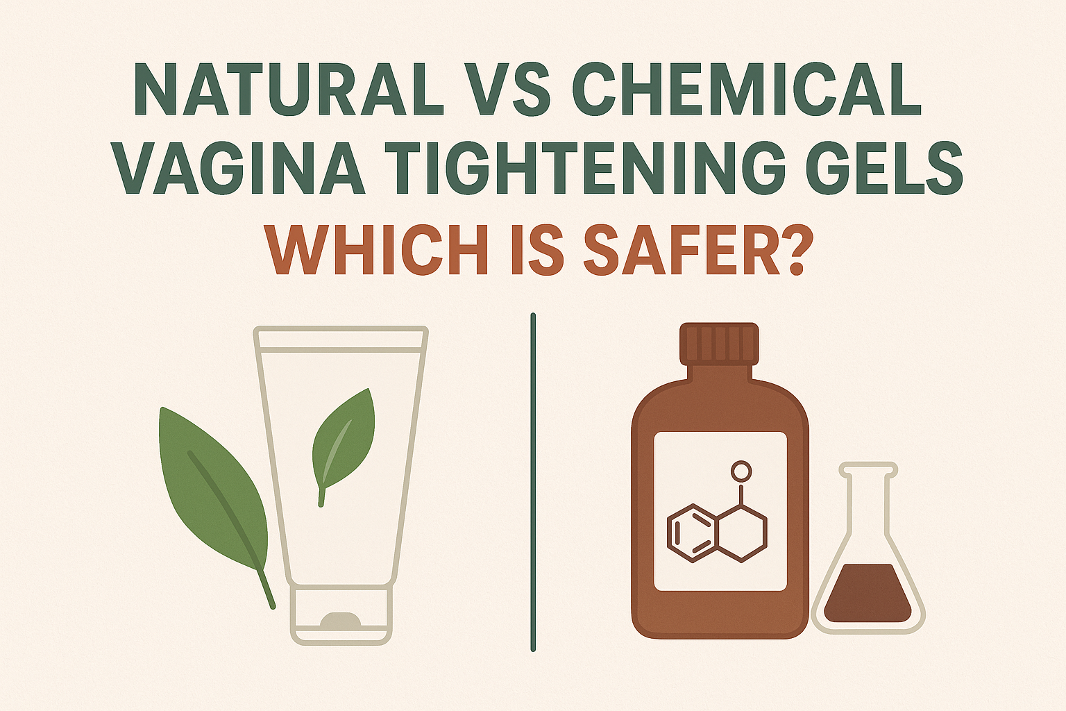 Natural vs Chemical Vagina Tightening Gel
