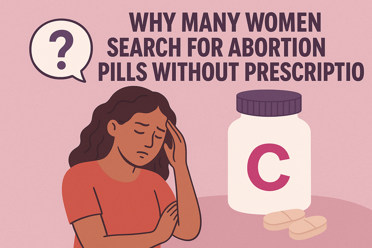 Why Many Women Search for Abortion Pills Without Prescription – Real Reasons & Solutions