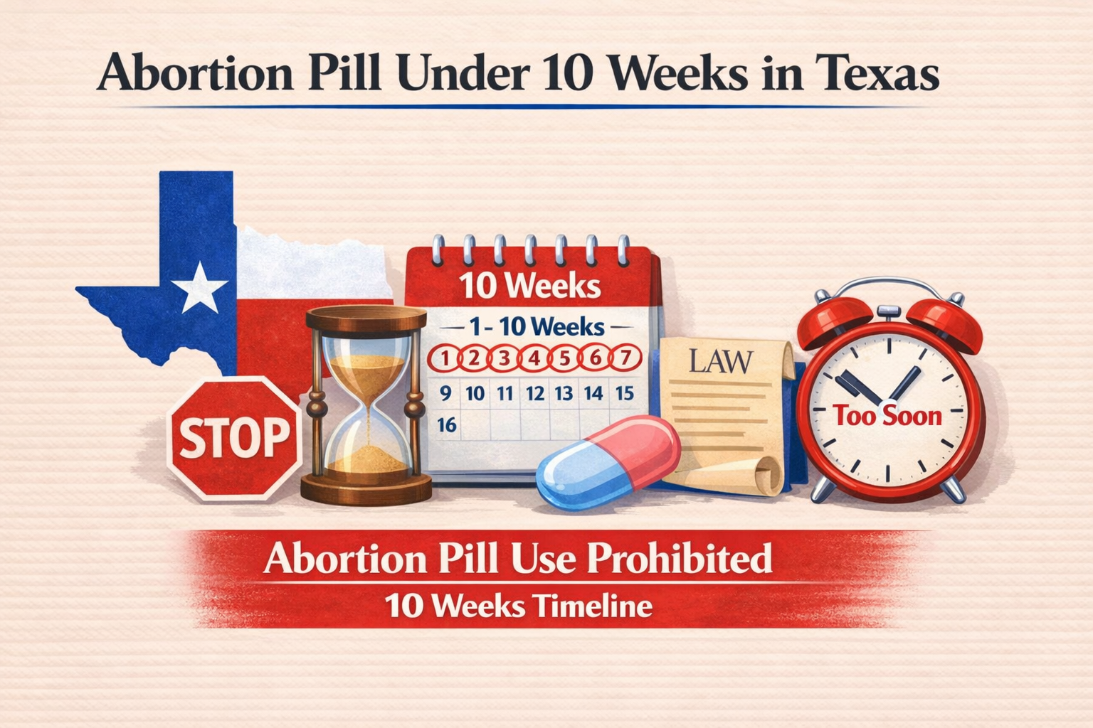 Abortion pill under 10 weeks in Texas
