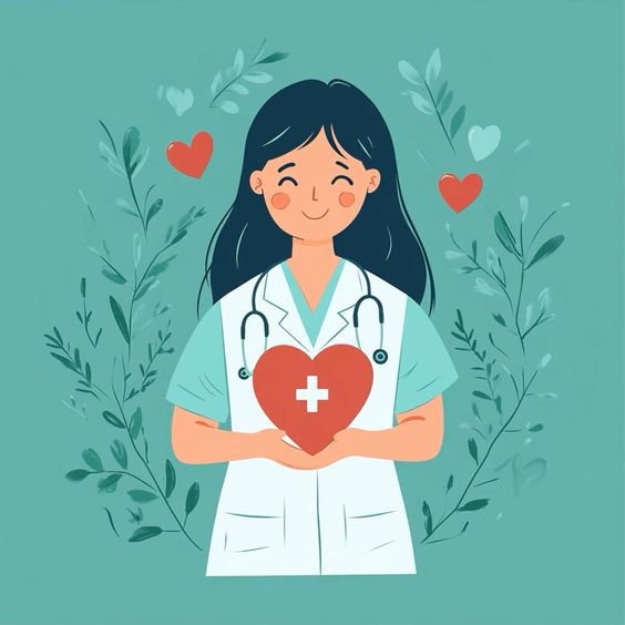 Doctor discussing abortion law update with medical team